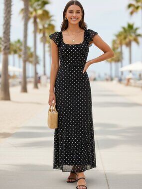 chinese dress ladies Heavenly Aura Maxi Dress White main image 0